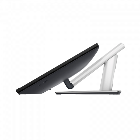 Monitor Touch DELL 23.8" P2424HT, IPS, Multi-Touch, Full HD, USB-C, LAN, Argintiu [8]