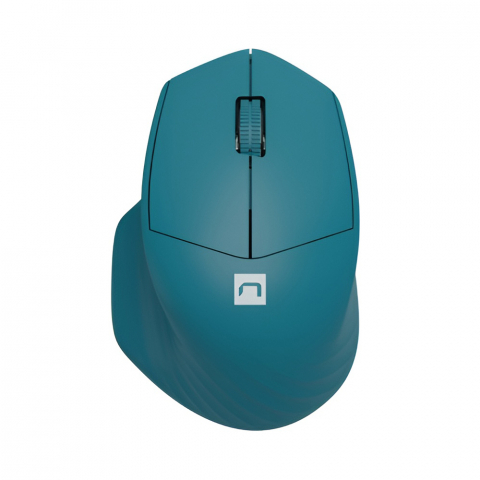 Periferice - Natec Mouse Siskin 2 Silent Wireless 1600DPI Bluetooth 5.0 + 2.4GHz Blue