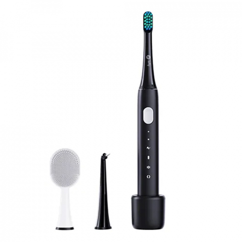 Ingrijire Personala - Infly Electric Toothbrush P60 with 5 Brush Heads, Black