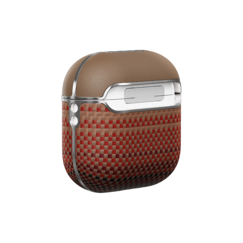 Pitaka Aramid Fiber Case for AirPods 4 Sunset [2]