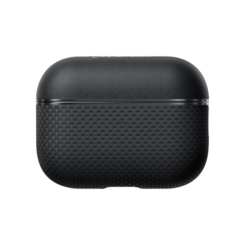 Pitaka Aramid Fiber Case for AirPods Pro 2 Black/Gray [1]