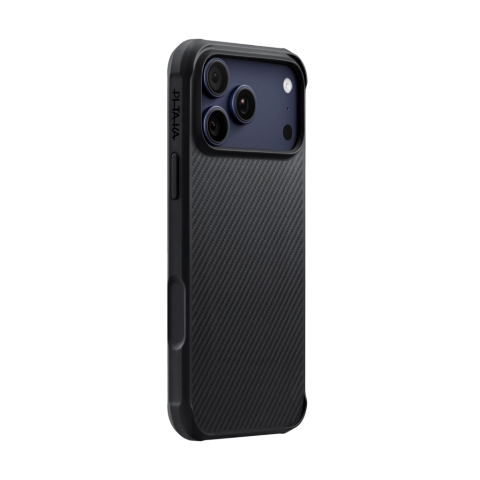 Чехлы - Pitaka Aramid ProGuard Case for iPhone 17 Pro Max Black/Grey