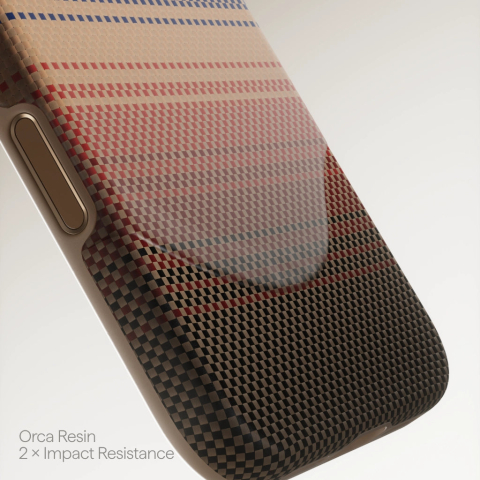 Pitaka Aramid UltraGuard Case for iPhone 17 Pro Sunset [4]