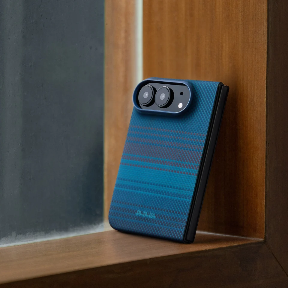 Pitaka Edge Case for iPhone 18 Fold Back Cover Moonrise 2.0 [5]