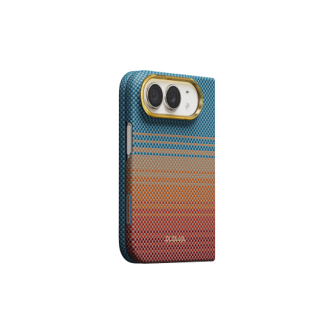 Pitaka Edge Case for iPhone 18 Fold Full Set (Back Cover with Axis & Front Cover) Sunset 2.0 [3]