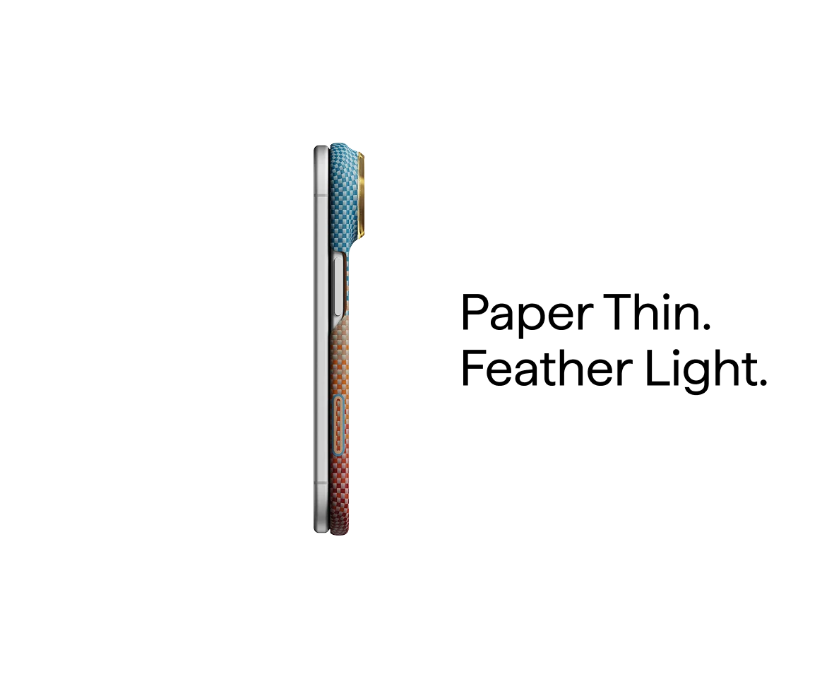Pitaka Edge Case for iPhone 18 Fold Back Cover Sunset 2.0 [1]