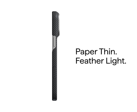 Pitaka Edge Case for iPhone 18 Pro Black Grey [2]