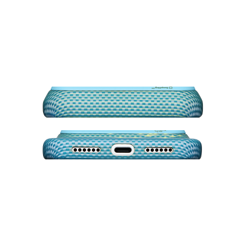 Pitaka Edge Case for iPhone 18 Pro Lucid Blue [4]