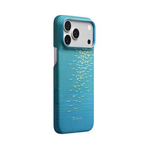 Электроника - Pitaka Edge Case for iPhone 18 Pro Max Lucid Blue