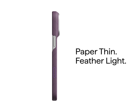 Pitaka Edge Case for iPhone 18 Pro Max Weaving Charoite Purple [2]