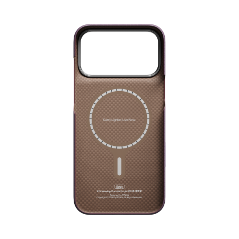 Pitaka Edge Case for iPhone 18 Pro Max Weaving Charoite Purple [1]