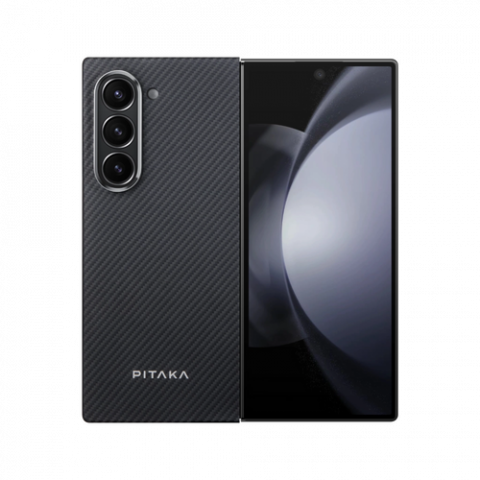 Электроника - Чехол Pitaka MagEZ 5 для Samsung Galaxy Z Fold6 Black/Grey