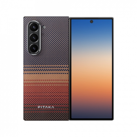Электроника - Чехол Pitaka MagEZ 5 для Samsung Galaxy Z Fold6 Sunset