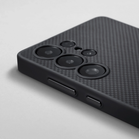 Чехол Pitaka PIN Button для Samsung Galaxy S25 Ultra Black/Grey [5]