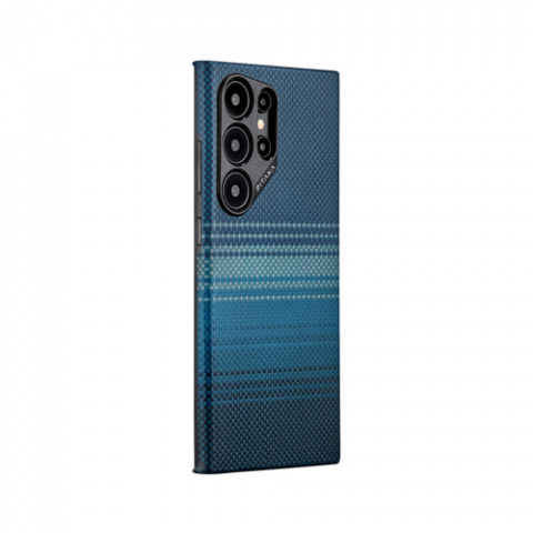 Электроника - Чехол Pitaka Tactile Woven для Samsung S25 Ultra Moonrise