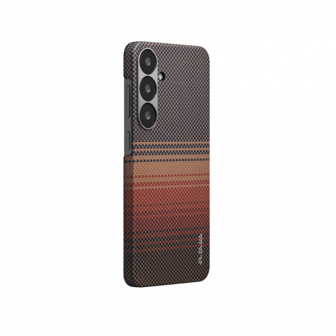 Чехол Pitaka Tactile Woven для Samsung S25 Sunset [1]