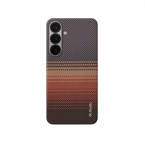 Чехол Pitaka Tactile Woven для Samsung S25 Sunset [5]
