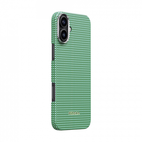 Электроника - Чехол Pitaka Ultra-Slim для iPhone 16 Plus Forest Green