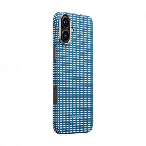 Электроника - Чехол Pitaka Ultra-Slim для iPhone 16 Plus Ocean Blue 