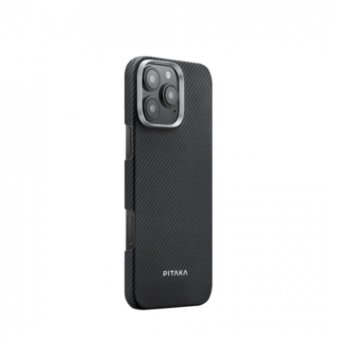 Электроника - Чехол Pitaka Ultra-Slim для iPhone 16 Pro Black/Grey 