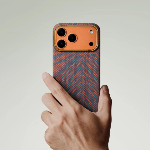 Pitaka Ultra-Slim Case for  iPhone 17 Pro Burning Orange [5]