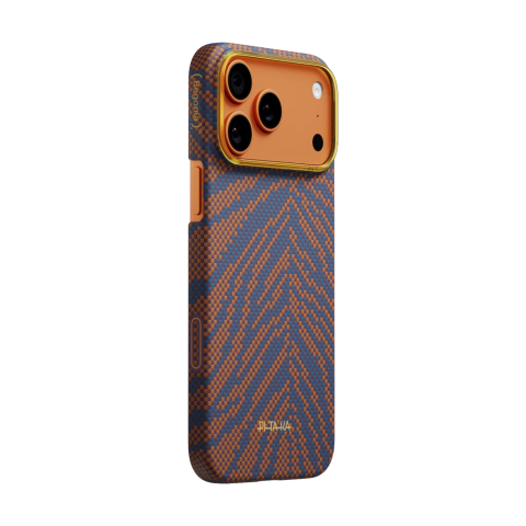 Accesorii Telefoane - Pitaka Ultra-Slim Case for  iPhone 17 Pro Burning Orange