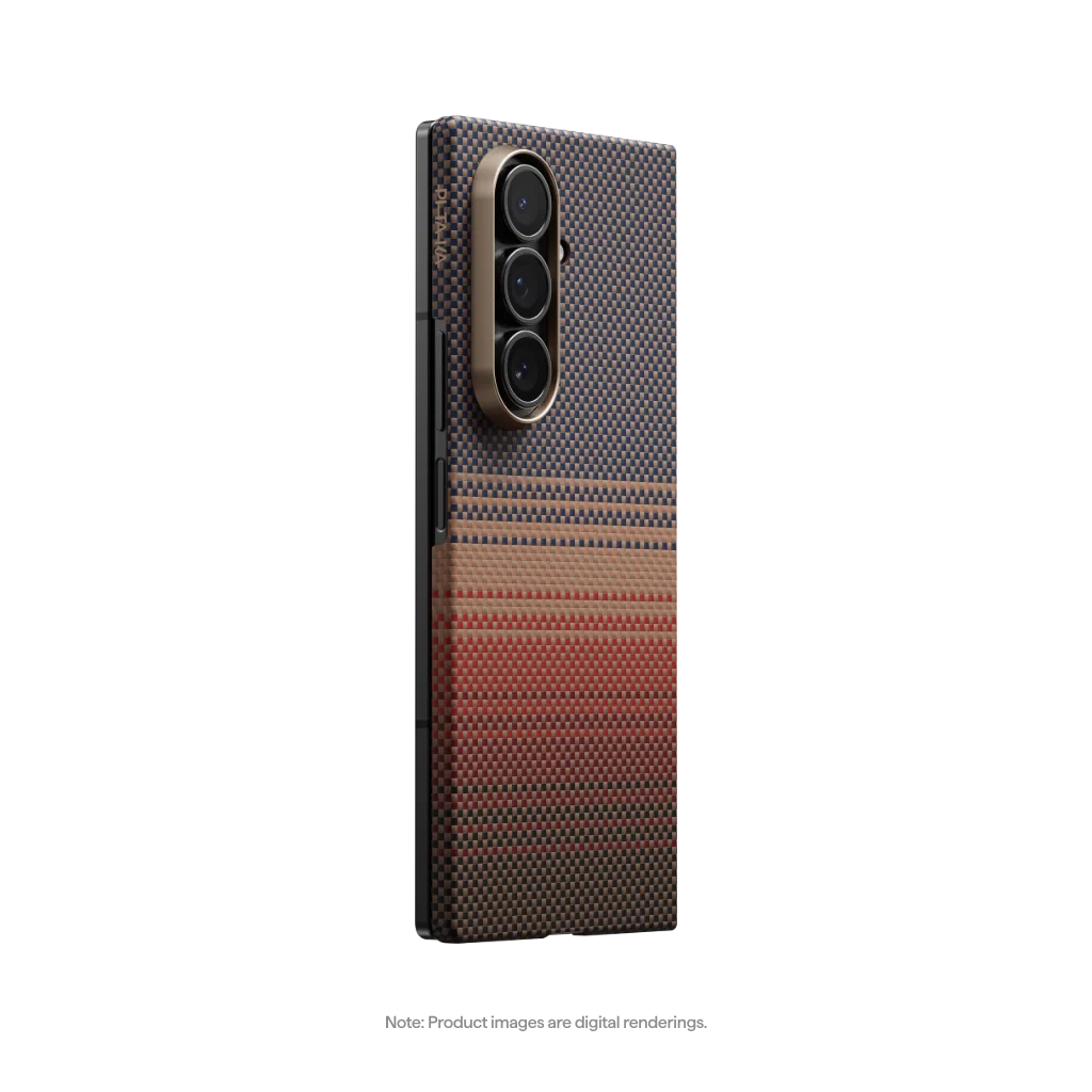 Pitaka Ultra-Slim Case Samsung Galaxy Z Fold 7 Sunset [2]