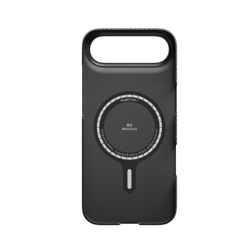 Pitaka Ultra-Slim Case (With PitaTap) for iPhone 17 Air Black/Grey [3]