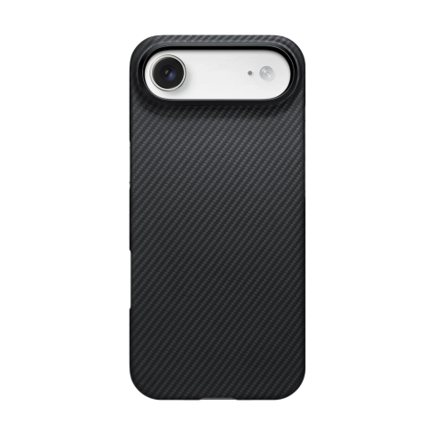 Pitaka Ultra-Slim Case (With PitaTap) for iPhone 17 Air Black/Grey [1]