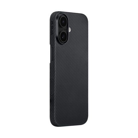 Electronice - Pitaka Ultra-Slim Case (With PitaTap) for iPhone 17 Black/Grey
