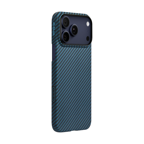 Чехлы - Pitaka Ultra-Slim Case (With PitaTap) for iPhone 17 Pro Max Black/Blue