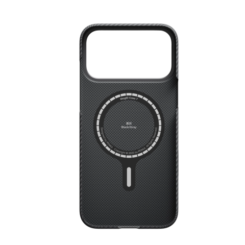 Pitaka Ultra-Slim Case (With PitaTap) for iPhone 17 Pro Max Black/Grey [1]