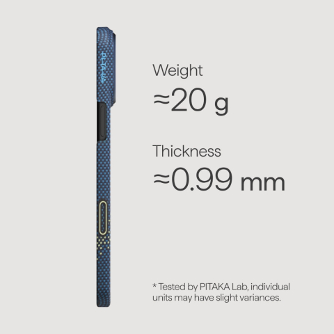 Pitaka Ultra-Slim Case (With PitaTap) for iPhone 17 Pro Milky way galaxy [4]