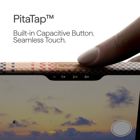Pitaka Ultra-Slim Case (With PitaTap) for iPhone 17 Sunset [2]