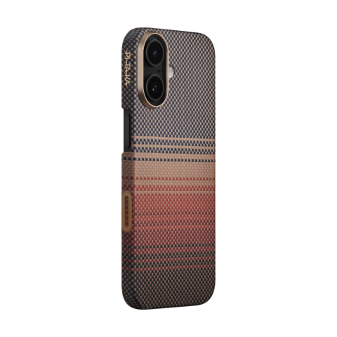 Electronice - Pitaka Ultra-Slim Case (With PitaTap) for iPhone 17 Sunset