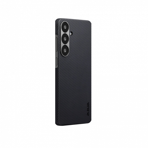 Чехол Pitaka Ultra-Slim для Samsung S25+ Black/Grey [1]