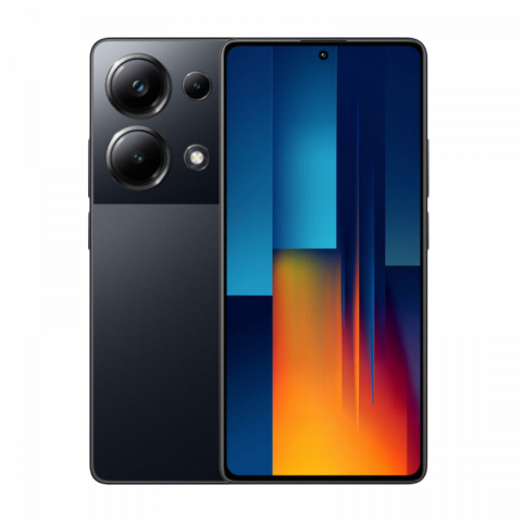 Telefon Xiaomi Poco M6 Pro 8/256GB EU Black Diagonala ecranului: 6,67 ", Rezolutia ecranului: 2400x1080, Max. Rezoluția camerei: 64 MP, Cameră frontală: 16 MP, Capacitate acumulator: 5000 mAh, Chipset: Mediatek Helio G99 Ultra, Platformă software: Android, Grad de protecție: IP54, [1]