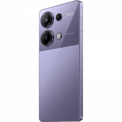 Telefon Poco M6 Pro 8/256GB EU Purple Diagonala ecranului: 6,67 ", Rezolutia ecranului: 2400x1080, Max. Rezoluția camerei: 64 MP, Cameră frontală: 16 MP, Capacitate acumulator: 5000 mAh, Chipset: Mediatek Helio G99 Ultra, Platformă software: Android, Grad de protecție: IP54, [11]