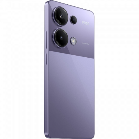 Telefon Poco M6 Pro 8/256GB EU Purple Diagonala ecranului: 6,67 ", Rezolutia ecranului: 2400x1080, Max. Rezoluția camerei: 64 MP, Cameră frontală: 16 MP, Capacitate acumulator: 5000 mAh, Chipset: Mediatek Helio G99 Ultra, Platformă software: Android, Grad de protecție: IP54, [4]