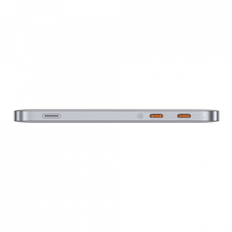 Банк питания Baseus Blade 2 12000 мАч, 65 Вт, серебристый [3]