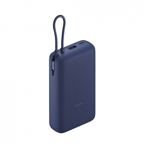 Power bank - Xiaomi Power Bank 33W Integrated Cable 20000 mAh, Blue