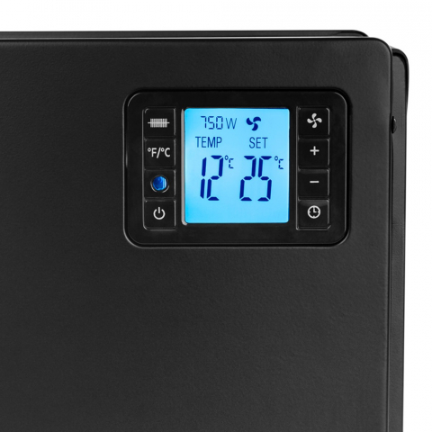 Radiator convector NOVEEN CH7100 LCD Smart Negru [2]