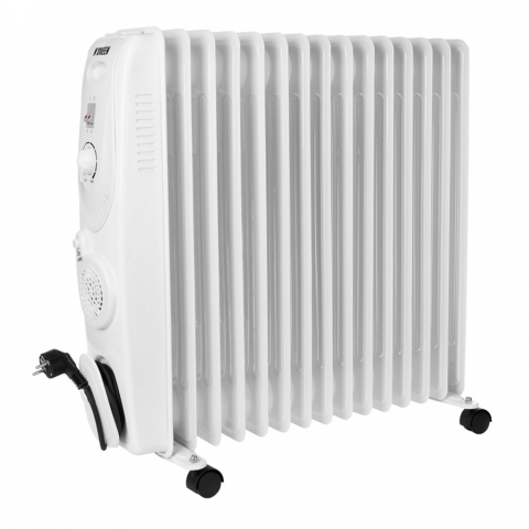 Radiator cu ulei NOVEEN OH1501 2500W + ventilator turbo 400W [1]