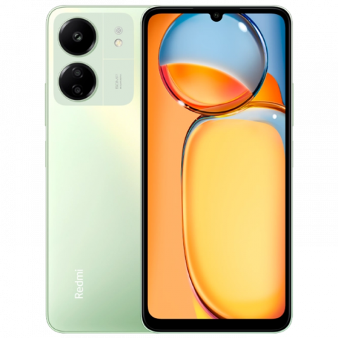 Telefon Redmi 13C 8/256 Gb EU Green Diagonala ecranului: 6,74 ", Rezolutia ecranului: 1600 x 720, Max. Rezoluția camerei: 50 MP, Cameră frontală: 8 MP, Capacitate acumulator: 5000 mAh, Chipset: Mediatek MT6769Z Helio G85, Platformă software: Android, [0]