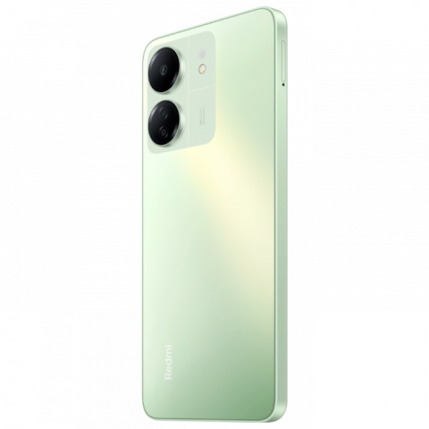 Telefon Redmi 13C 8/256 Gb EU Green Diagonala ecranului: 6,74 ", Rezolutia ecranului: 1600 x 720, Max. Rezoluția camerei: 50 MP, Cameră frontală: 8 MP, Capacitate acumulator: 5000 mAh, Chipset: Mediatek MT6769Z Helio G85, Platformă software: Android, [8]