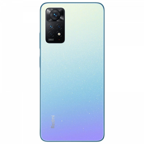Telefon Redmi Note 11 Pro 4G 6/64 Star Blue Diagonala ecranului: 6,67 ", Rezolutia ecranului: 2400x1080, Max. Rezoluția camerei: 108 MP, Cameră frontală: 16 MP, Capacitate acumulator: 5000 mAh, Chipset: Mediatek Helio G96, Platformă software: Android, Grad de protecție: IP53 rezistent la praf si stropire, [0]
