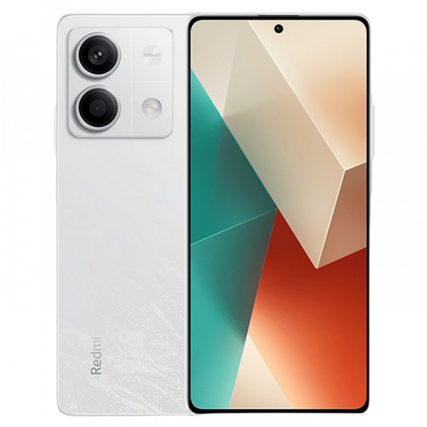 Telefon Redmi Note 13 5G 8/256GB EU Arctic White Diagonala ecranului: 6,67 ", Rezolutia ecranului: 2400x1080, Max. Rezoluția camerei: 108 MP, Cameră frontală: 16 MP, Capacitate acumulator: 5000 mAh, Chipset: Mediatek Dimensity 6080, Platformă software: Android, Grad de protecție: IP54, [2]