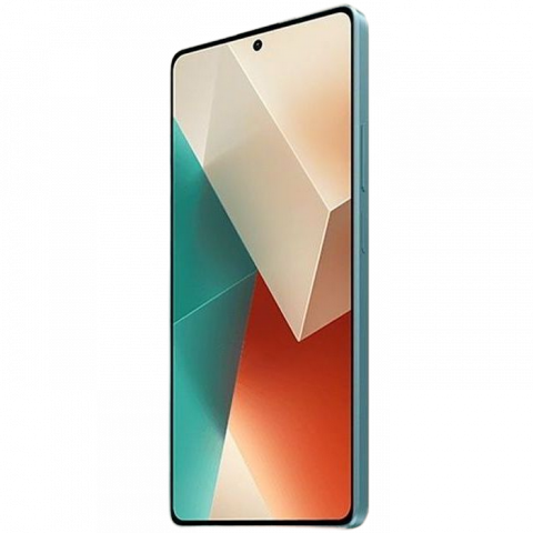 Telefon Redmi Note 13 5G 8/256GB EU Ocean Teal Diagonala ecranului: 6,67 ", Rezolutia ecranului: 2400x1080, Max. Rezoluția camerei: 108 MP, Cameră frontală: 16 MP, Capacitate acumulator: 5000 mAh, Chipset: Mediatek Dimensity 6080, Platformă software: Android, Grad de protecție: IP54, [10]