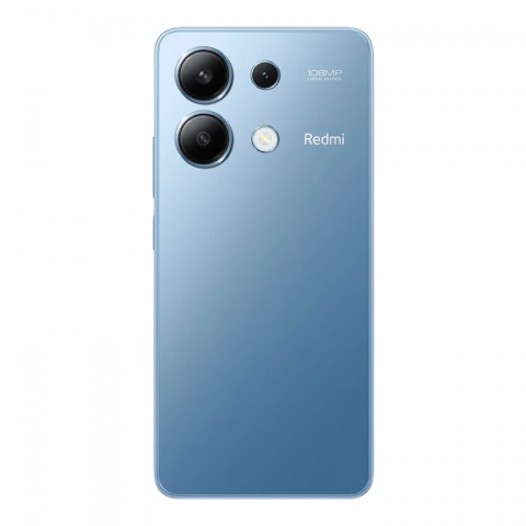 Telefon Redmi Note 13 6/128GB EU Ice Blue Diagonala ecranului: 6,67 ", Rezolutia ecranului: 2400x1080, Max. Rezoluția camerei: 108 MP, Cameră frontală: 16 MP, Capacitate acumulator: 5000 mAh, Chipset: Qualcomm SM6225 Snapdragon 685, Platformă software: Android, Grad de protecție: IP54, [0]
