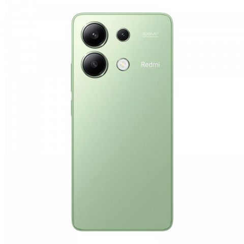 Telefon Redmi Note 13 6/128GB EU Mint Green Diagonala ecranului: 6,67 ", Rezolutia ecranului: 2400x1080, Max. Rezoluția camerei: 108 MP, Cameră frontală: 16 MP, Capacitate acumulator: 5000 mAh, Chipset: Qualcomm SM6225 Snapdragon 685, Platformă software: Android, Grad de protecție: IP54, [5]